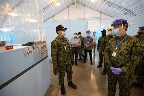 Pnp Chief Visits Covid 19 Quarantine Facilities In Metro Manila