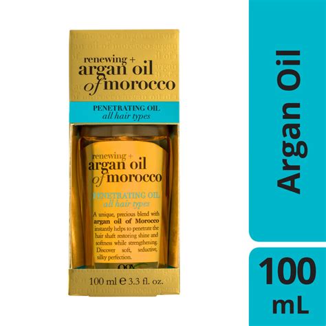 Ogx Hair Oil Spray OGX Argan Oil Heat Protection Spray 177 Ml