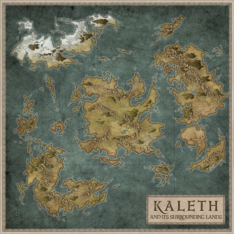 Rpg Blank World Map