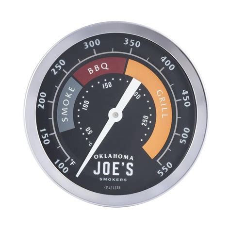 Oklahoma Joes Round Grill Thermometer In The Grill Thermometers