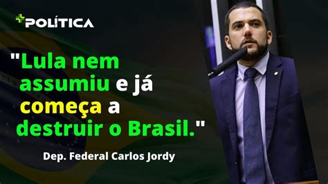 Dep Federal Carlos Jordy Detona Lula Sobre A PEC Para Furar O Teto De