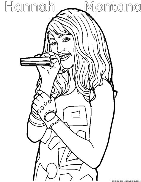 Cat colouring pages activity village. Hannah montana Coloring Pages