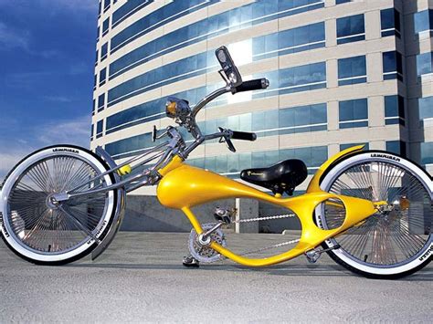 Two Wheeler Custom Bicycle Drag Ns Gold Lowrider Bicycle Magazine