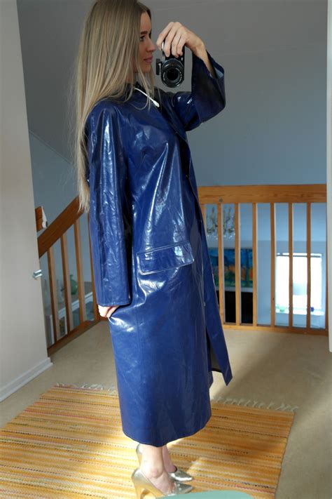 blue rukka raincoat vinyl raincoat blue raincoat pvc raincoat plastic raincoat plastic pants