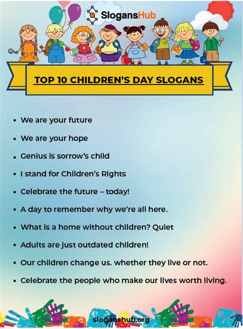 900 Catchy Childrens Day Slogans Sayings Wishes And Quotes