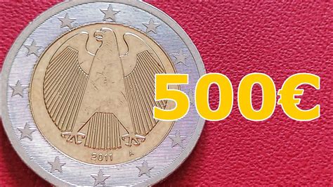 Rare Coin Error German 2 Euro Coin With Rotated Die Error Youtube