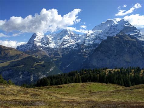 Switzerland's small size—its total area is about half that of scotland—and its modest population give little indication of its international significance. Hiking from Lauterbrunnen to Mürren/Gimmelwald via the ...