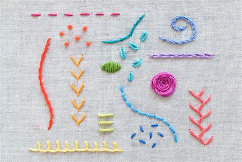 Sublime stitching tutorials and stitch diagrams by jenny hart. 15 Stitches Every Embroiderer Should Know