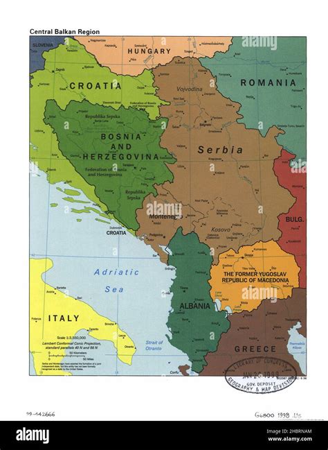 Balkans Map Hi Res Stock Photography And Images Alamy