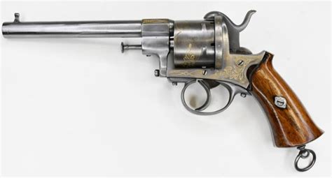 Sold At Auction Lefaucheux M1858 French Military Revolver