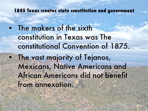 Early Statehood Of Texas 1845 1861 By Laura Flanagan
