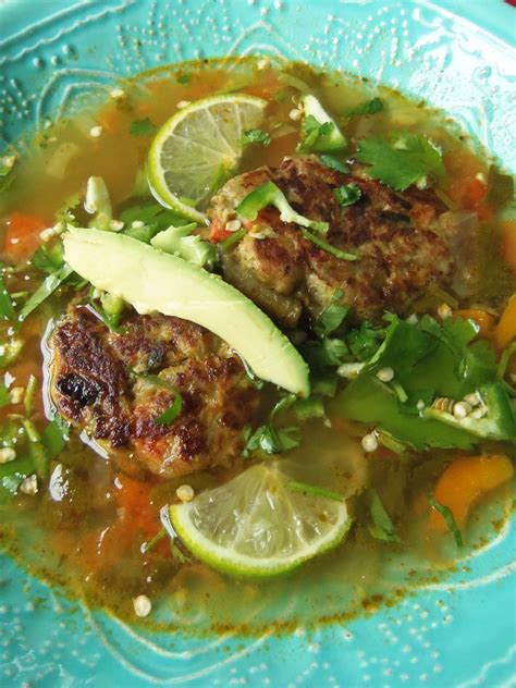 Caldo De Albóndigas Chicken And Vegetable Fritter Soup Hispanic