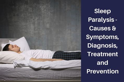 Sleep Paralysis Causes And Symptoms Diagnosis Treatment And