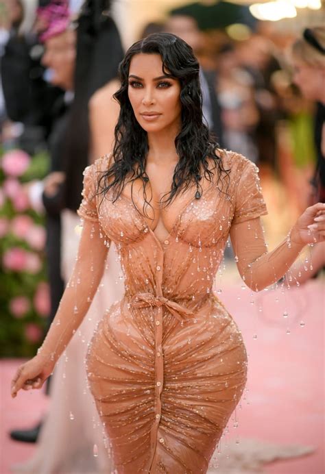kim kardashian and kanye west at the 2019 met gala popsugar celebrity