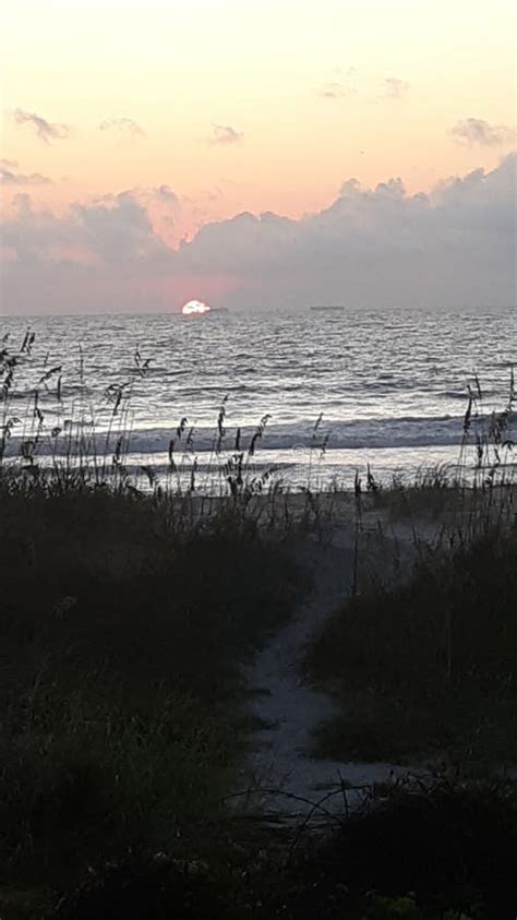 Atlantic Beach Jacksonville Florida Early Morning Stock Image Image