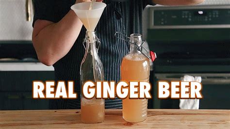 3 Ingredient Homemade Fermented Ginger Beer Herbal Plant Power