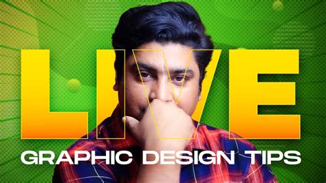 Live Graphic Design Tips And Tricks Youtube