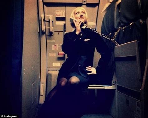 Flight Attendant Selfies Are Now The Rage