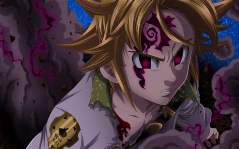 Customize and personalise your desktop, mobile phone and tablet with these free wallpapers! Wallpaper of Meliodas, Anime, Demon, The Seven Deadly Sins ...