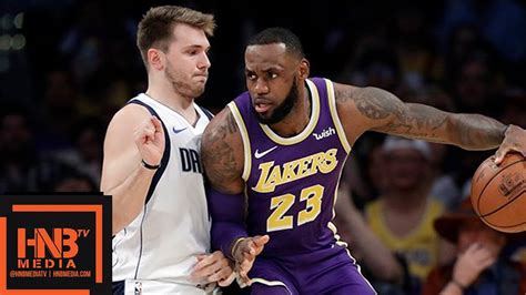 Mavericks picks and predictions for thursday, april 22, with tipoff at 9:30 p.m. Los Angeles Lakers vs Dallas Mavericks Full Game ...