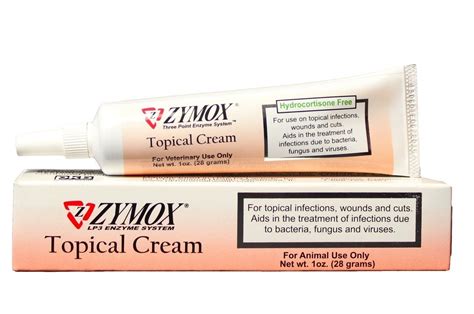Pet King Brands Zymox Veterinarian Strength Topical Cream For Dogs And