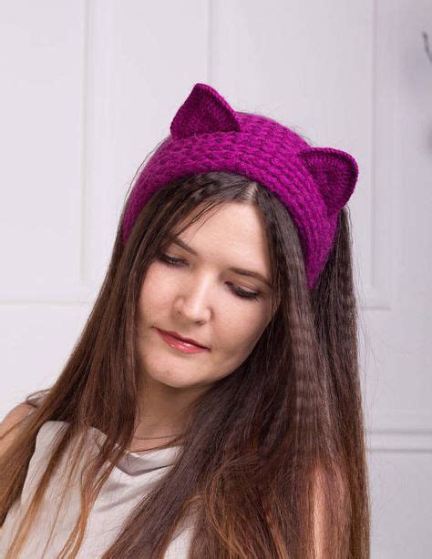 Crochet Headband Cat My Patterns