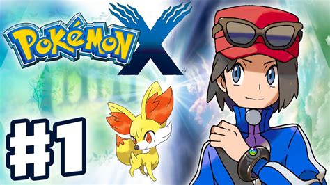 Pokemon X And Y Gameplay Walkthrough Part 1 Intro And Starter