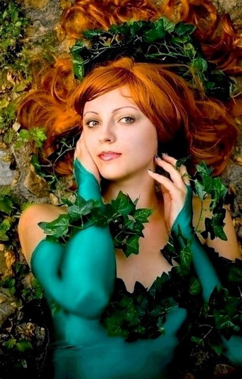 Poison Ivy Poison Ivy Cosplay Beautiful Redhead Poison Ivy Costumes