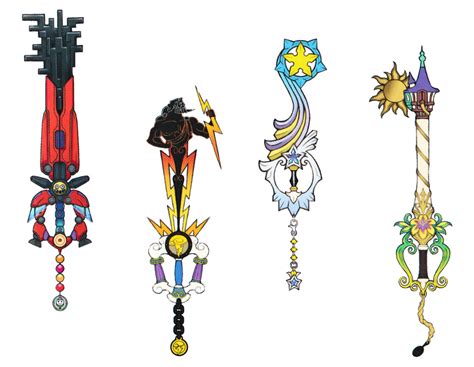 Keyblades Concept Artwork Kingdom Hearts Iii Art Gallery