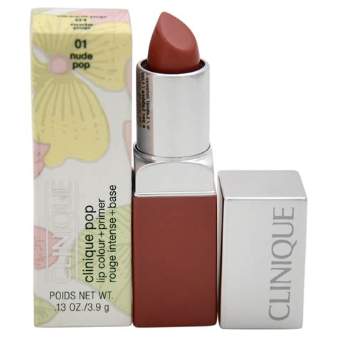 Clinique Clinique Pop Lip Colour Primer Nude Pop By Clinique For Women Oz