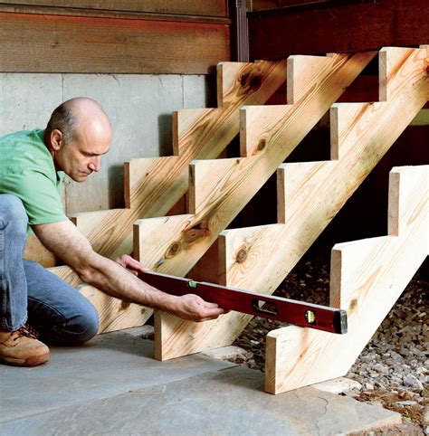 How To Build Wood Steps How To Do It