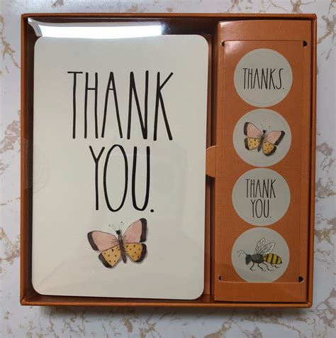 Cool Item Rae Dunn Thank You Cards Bnib Cool Items Your Cards