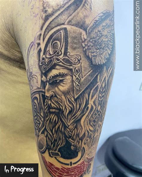 Fearless Warrior Tattoos For Men