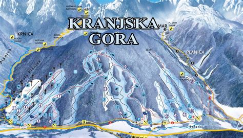 You can move, enlarge, reduce as well as change the view of the map. Kranjska Gora - Top Adria
