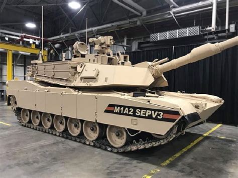 Abrams M1a2 Sepv3 Main Battle Tank Us