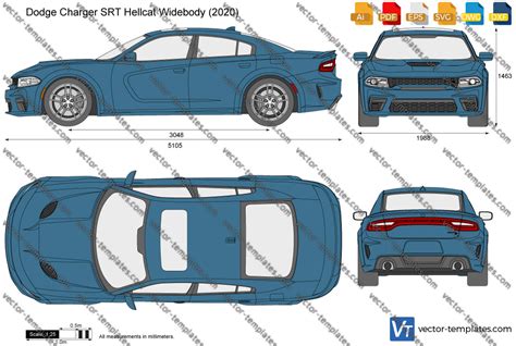 Templates Cars Dodge Dodge Charger Srt Hellcat Widebody