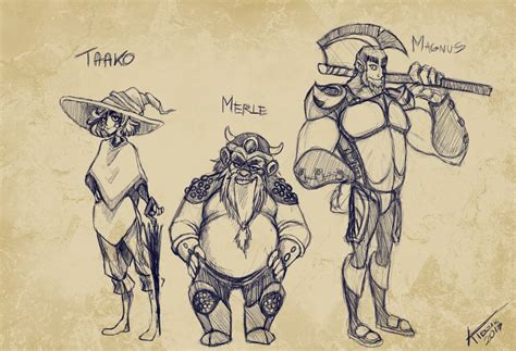 The Adventure Zone Characters By Ladysweetsour On Deviantart