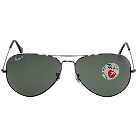 Ray Ban Rb3025 Aviator Classic Sunglasses 62mm Green Gunmetal Green Classic G 15