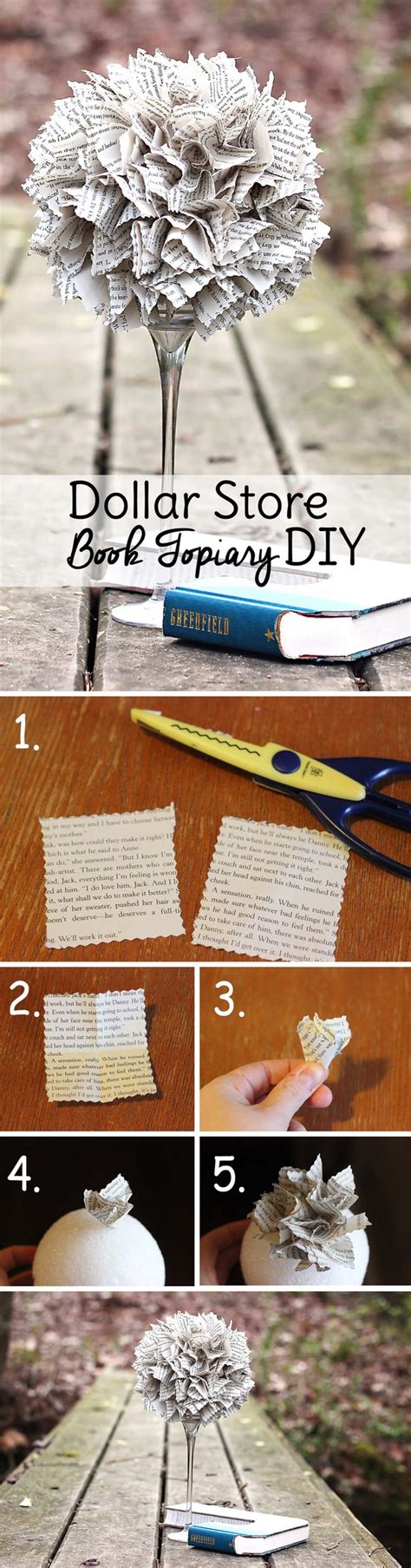 22 Outstanding DIY Craft Ideas to Make With Old Books - The ART in LIFE
