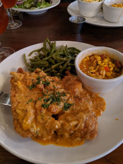 The last step is to afk near your farm and let the chicken flow. Nola's Creole & Cocktails - Accidentally Pretentious