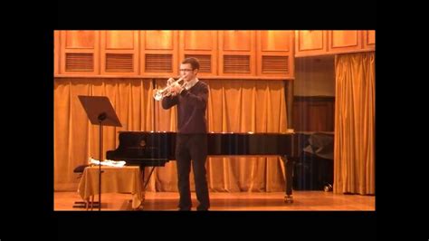 Kamil Barciok Poland Youtube Symphony Orchestra 2011 Audition Trumpet