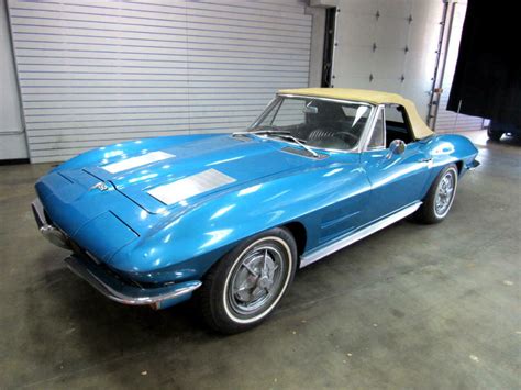 1963 Chevrolet Corvette 56190 Miles Blue American Muscle Car Select