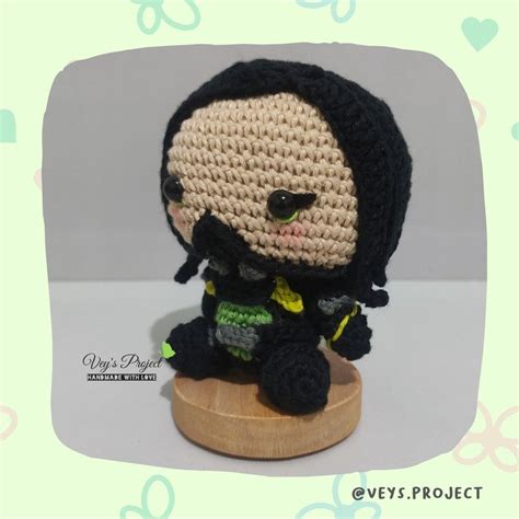 Viper Valorant Amigurumi I Sell This Product I Can Shipping It To