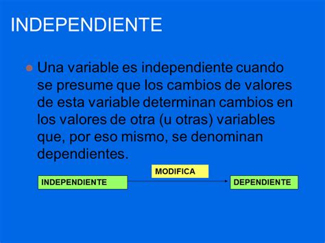 Como Identificar Variables Dependientes E Independientes Ejemplos