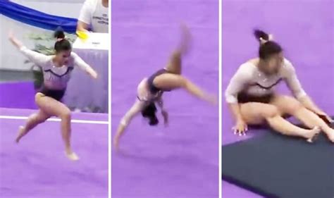 The Horrific Moment Gymnast Breaks BOTH Legs In Sickening Fall During Routine VIDEO Other