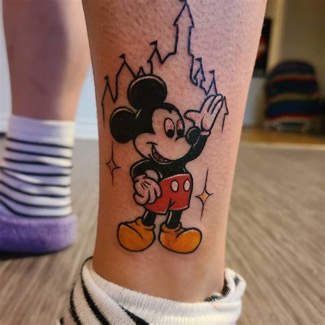 Mickey Mouse Tattoo Drawings Zeichentrick Tatuaggi Tatuaje Latatoueuse