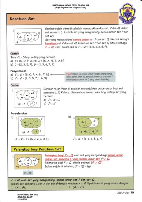 Nota 1) nota matematik tingkatan 4 bab 8 : Nota matematik tingkatan 4
