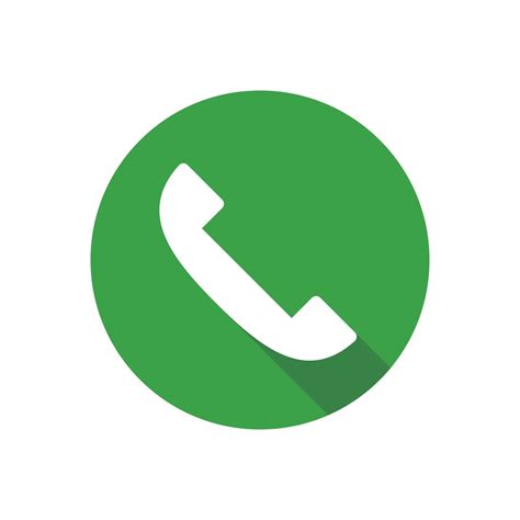 Modern Round Phone Icon Vector Stock Image Vectorgrove Royalty