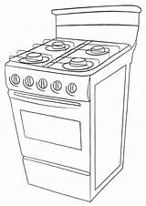 Appliances Coloring sketch template