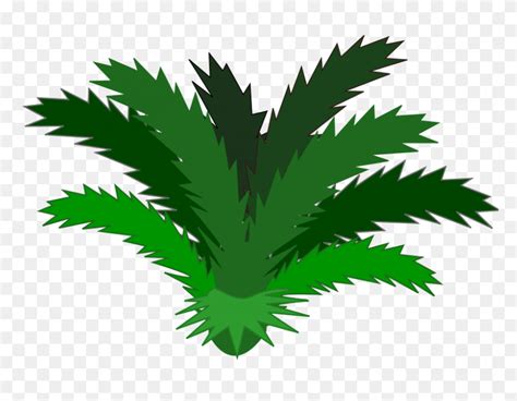 Palm Tree Flower Clip Art Gardening Flower And Vegetables Palm Frond